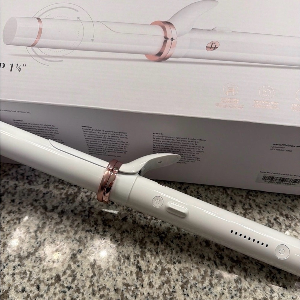 Brand new T3 curlwrap 1 1/4"